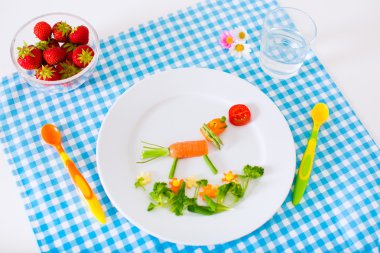 çocuklar için sağlıklı yemek