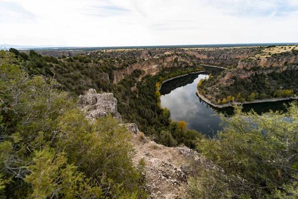 Kanjon Med Flodlandskap Resor — Stockfoto