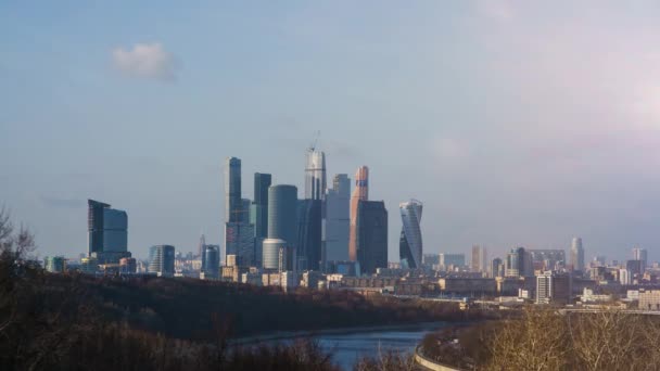 Time-lapse en la ciudad — Vídeo de stock