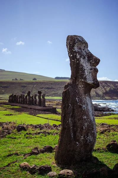 Isla de Pascua. Rapa Nui. Isola di Pasqua — Foto Stock