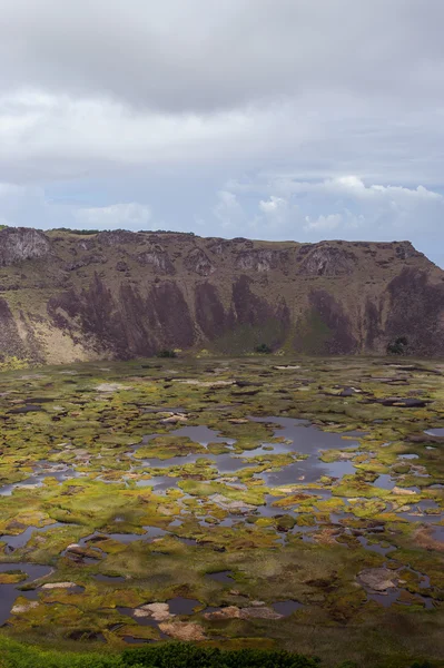 Vulkanen på Isla de Pascua. Rapa Nui. Påskön — Stockfoto