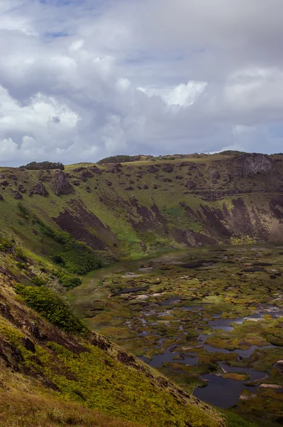 Vulkanen på Isla de Pascua. Rapa Nui. Påskön — Stockfoto