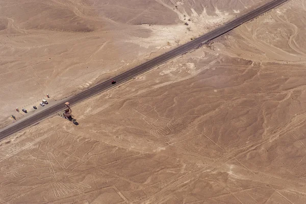 Nazca Lines and geoglyphs — Stock Photo, Image