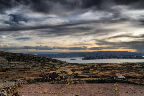 Puno, jezero Titicaca — Stock fotografie