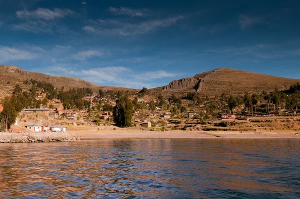 Puno, Titicacasee — Stockfoto