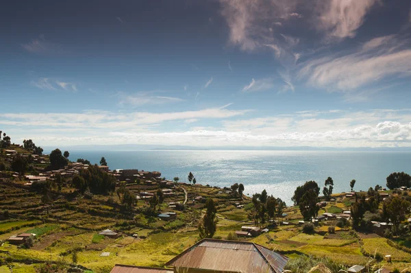 Puno, lago Titicaca — Foto de Stock