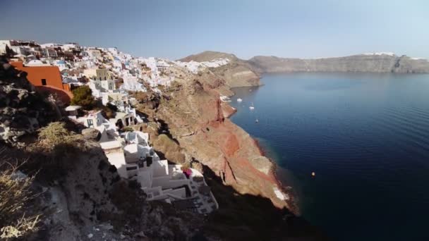 Oia, Grecja Santorini — Wideo stockowe