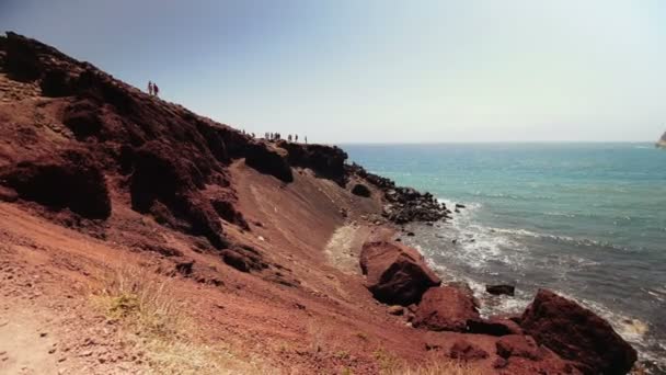 Playa Roja — Vídeo de stock
