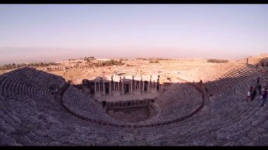Hierapolis Tiyatrosu, Pamukkale, Denizli. Türkiye