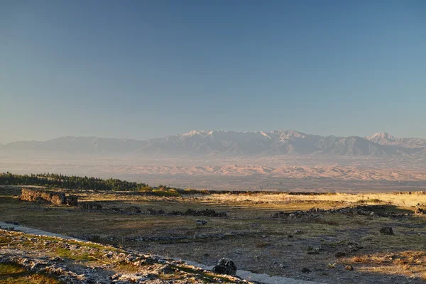 Las ruinas de Hierápolis — Foto de Stock