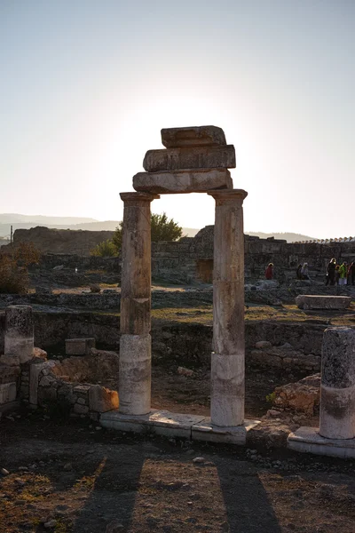 The ruins of Hierapolis — Stock Photo, Image