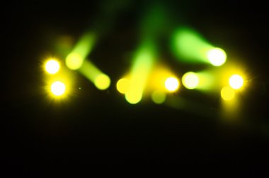 Club ışık bulanıklık. Bulanık ışıklar.