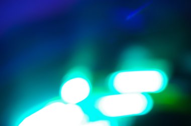 Club ışık bulanıklık. Bulanık ışıklar.