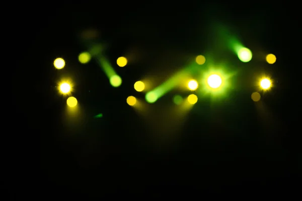 Defocus club light. Blurry lights.