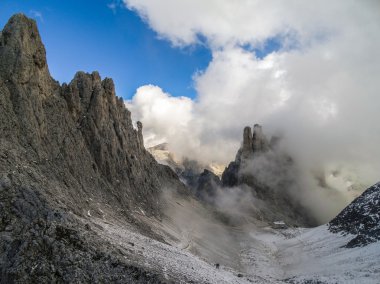 Dolomit alps İtalya
