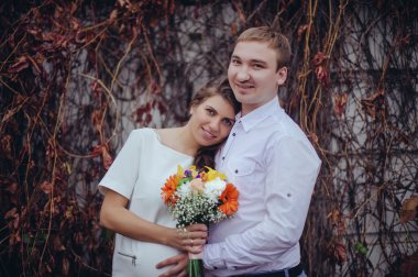 Love posing against the backdrop of loach.
