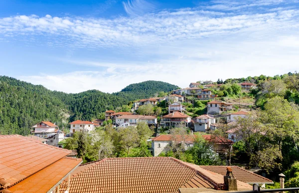 Baltessiniko village. Arcadia, Peloponnesos, Grekland — Stockfoto