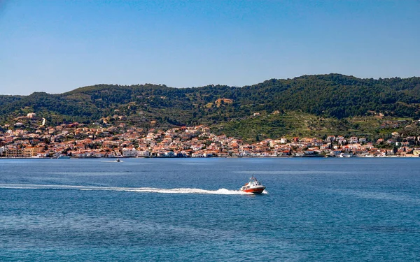 Pnoramic View Spetses Island Greece — Fotografia de Stock