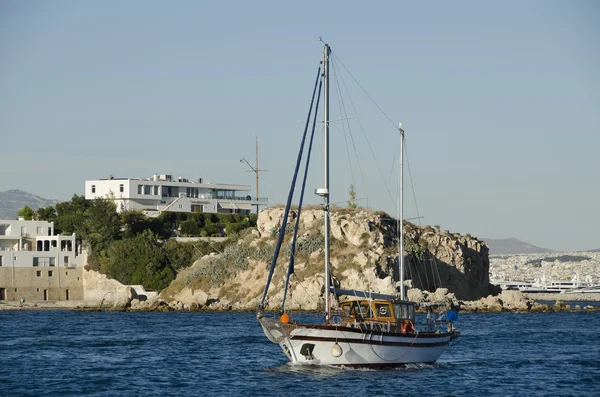 Ξύλινα ΚΡΟΥΑΖΙΕΡΟΠΛΟΙΟ — Φωτογραφία Αρχείου