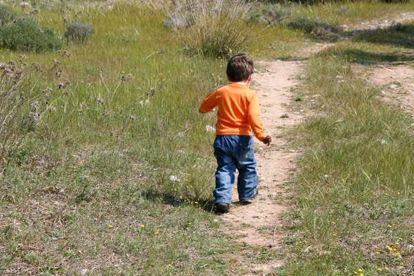 El pequeño corredor —  Fotos de Stock