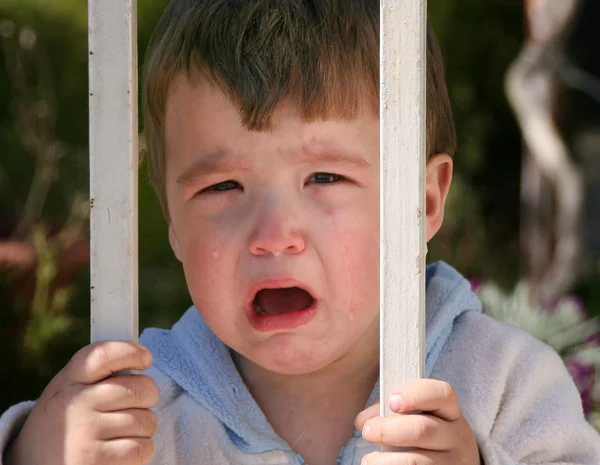 Crying for freedom — Stock Photo, Image