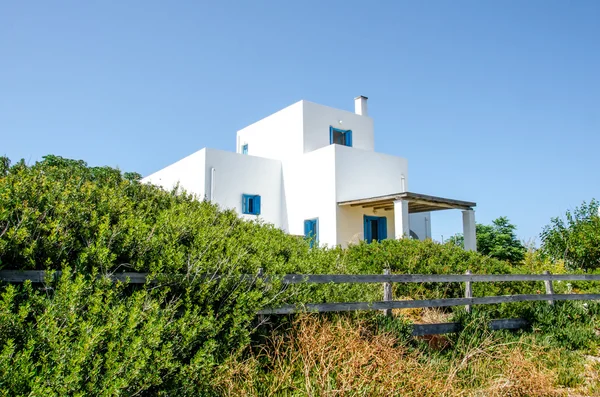 Grün, blau und weiß — Stockfoto