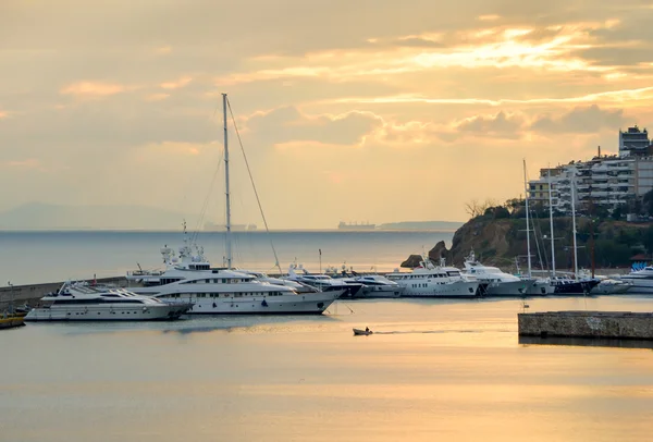 Jachting klubu Zeas.Greece — Stock fotografie