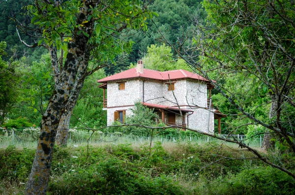 House in forest — Stock Photo, Image