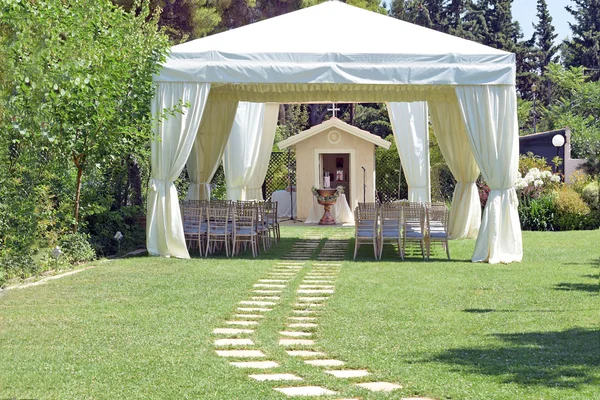 Tent voor ceremonies — Stockfoto