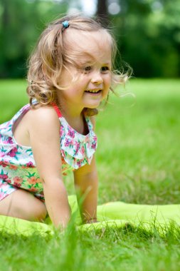 oynayan komik çocuk