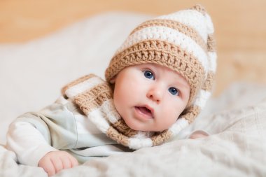 Sevimli küçük bebek