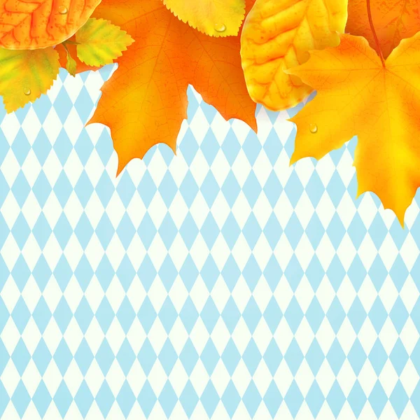 Heureux fond Oktoberfest — Image vectorielle