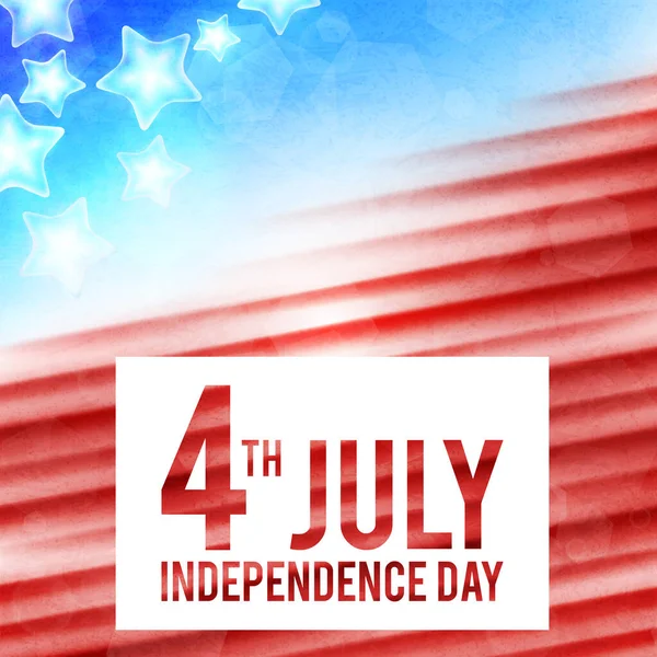 Fête de l'indépendance américaine — Image vectorielle
