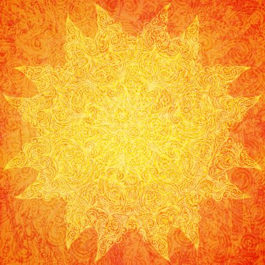 Hint desen, vektör çizim