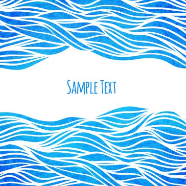 dalga geçmiş, vektör çizim