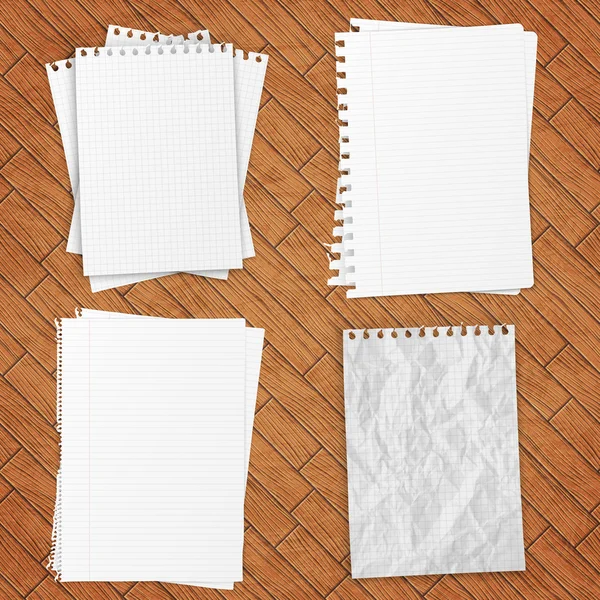 Empty paper sheet. — Stock Vector