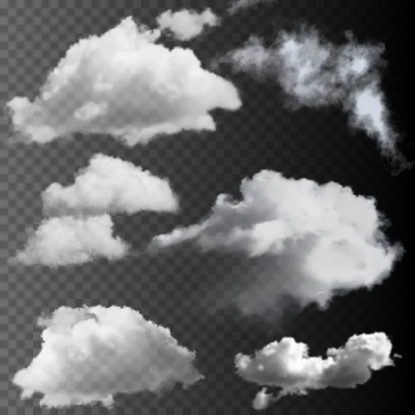 Şeffaf bulutlar kümesi