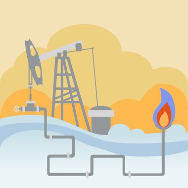 Petrol ve gaz işleme tesisi ve yangın