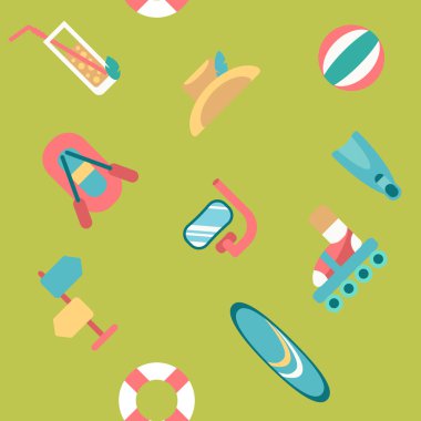 Sonsuz yaz plaj arka plan