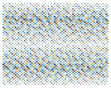 Retro lekeli arka plan bitiş değil