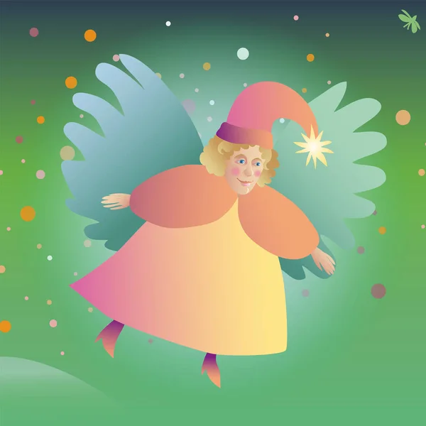 Fairy Fairy Tale Vector Illustration — Stock Vector