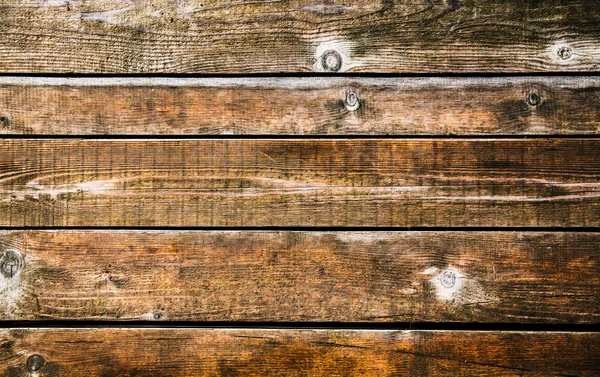 Vieux fond en bois avec planches horizontales — Photo