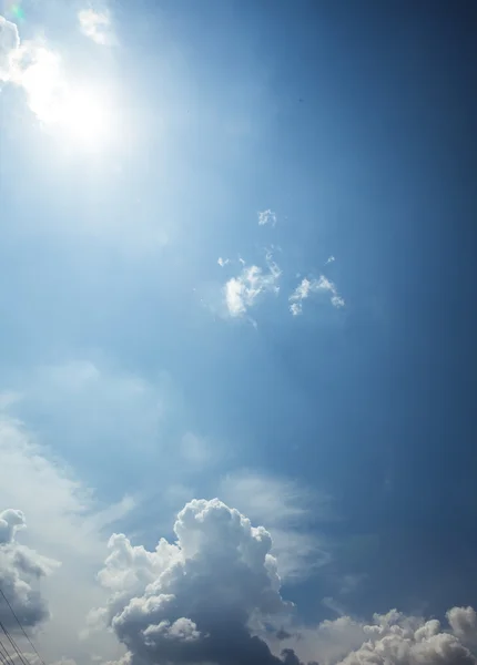 Cielo e sole — Foto Stock