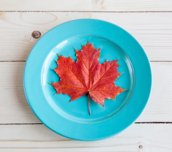 Herfst menu. de allegorische afbeelding van die herfst — Stockfoto