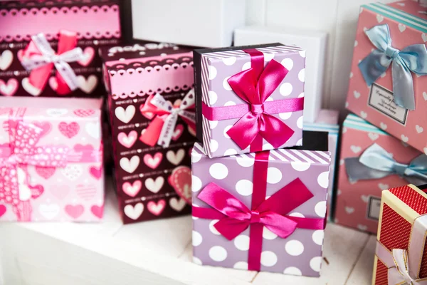 Gift box. colorful gifts box. — Stock Photo, Image