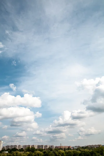 The nature and the beautiful sky above it — Stock Photo, Image