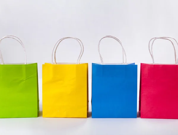 Bolsas de compras multicolores — Foto de Stock
