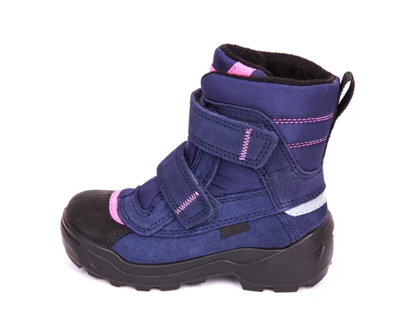 Botas de nieve nuevas. Paseos de invierno — Foto de Stock