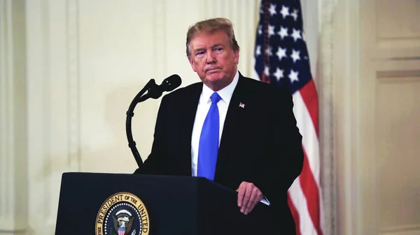 Washington Eua Julho 2018 Presidente Dos Eua Donald Trump Suprema — Fotografia de Stock