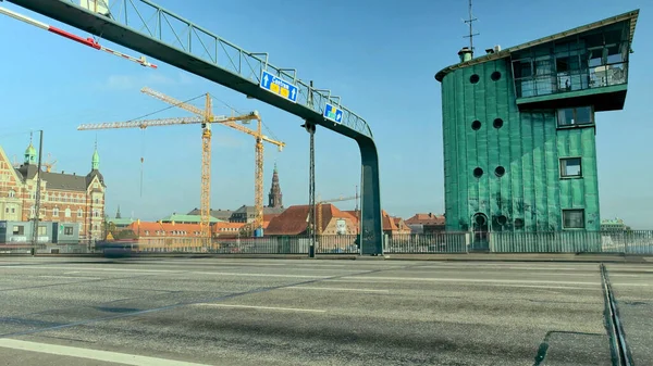 コペンハーゲンデンマークのランゲブロ橋 — ストック写真